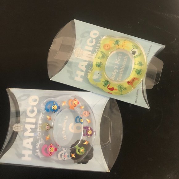 set of 2 Hamico Baby's first toothbrush - Picture 2 of 3